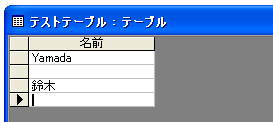 テキスト型の書式の設定