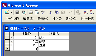 フィールドの連鎖削除