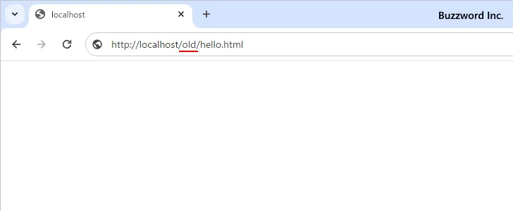 Redirectディレクティブを設定する(3)