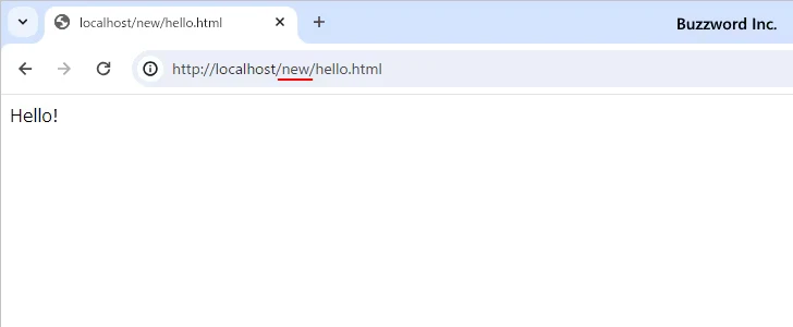 Redirectディレクティブを設定する(4)