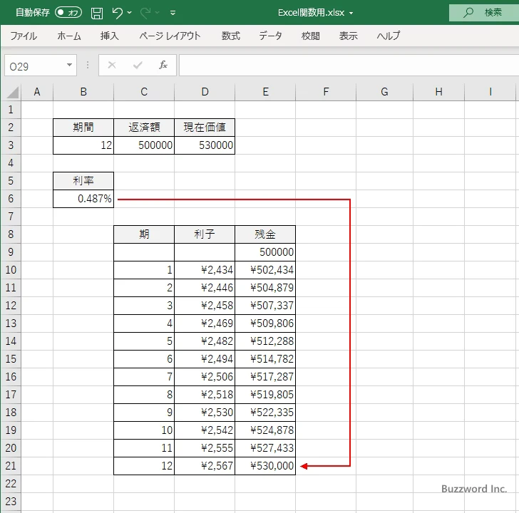 RRI関数のサンプル(4)