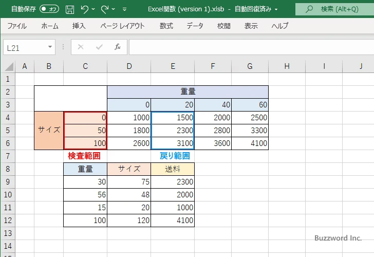 重量とサイズから送料を取得する(9)