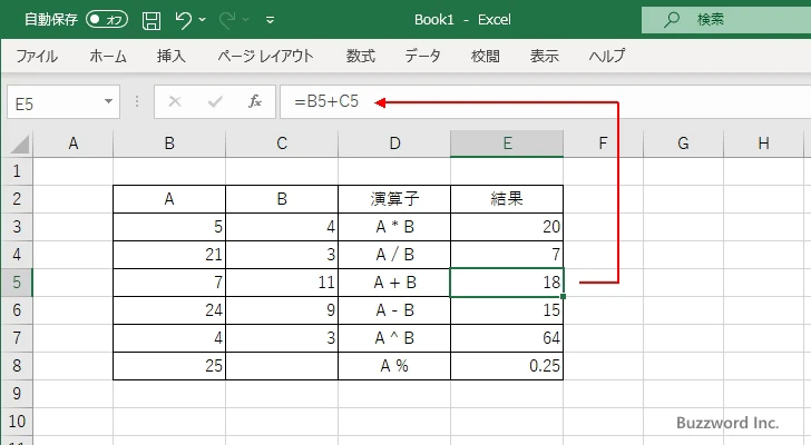 算術演算子の使い方(2)