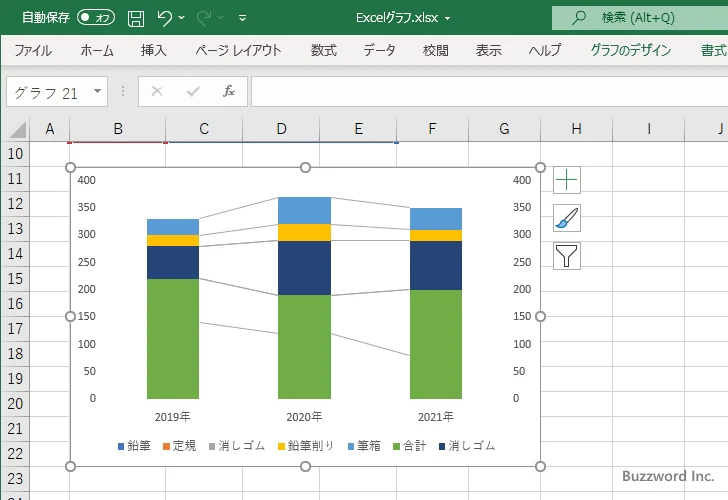 一部だけに区分線を表示する(21)