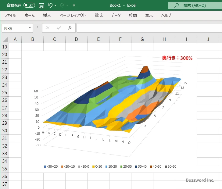 奥行きを設定する(5)