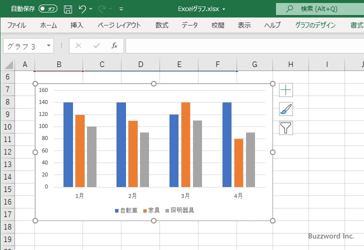 データテーブルを表示する(1)