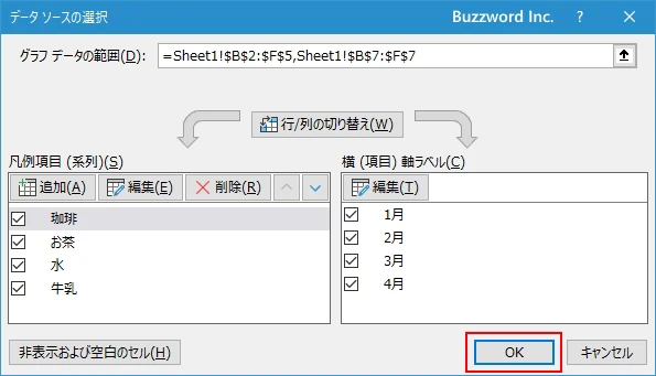 元データと離れた位置にあるデータを追加する(9)