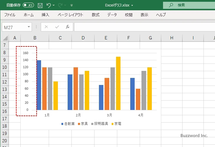 目盛を表示する(1)