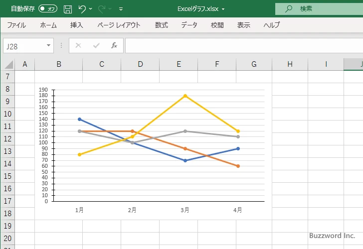 目盛の間隔を設定する(6)