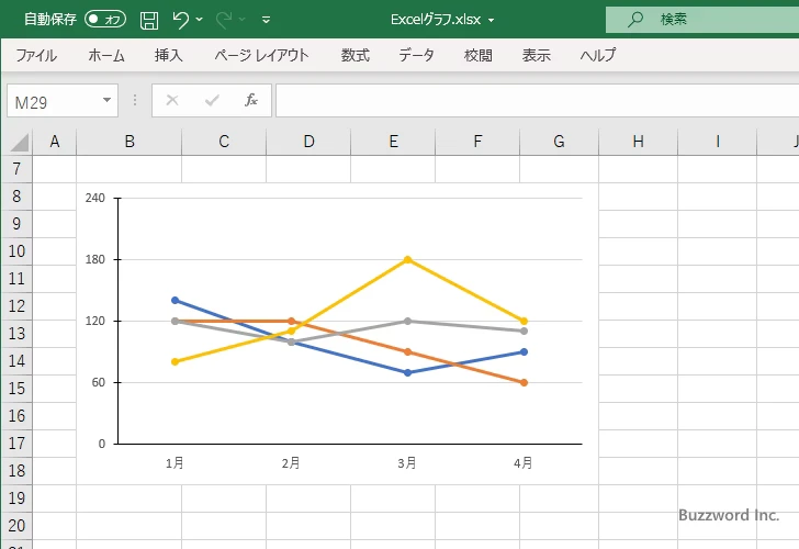 目盛の間隔を設定する(7)