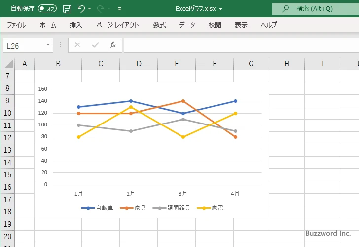 タイトルの表示と非表示を切り替える(3)