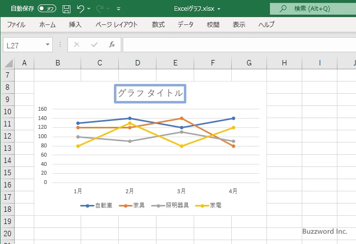 タイトルの枠線を表示する(6)