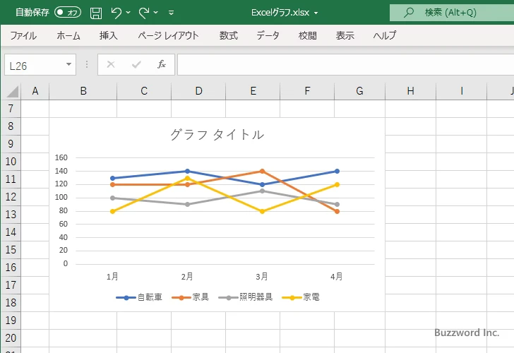 セルの値をタイトルに表示する(1)