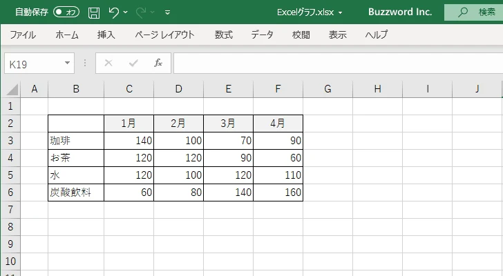 グラフ作成の基本手順(1)