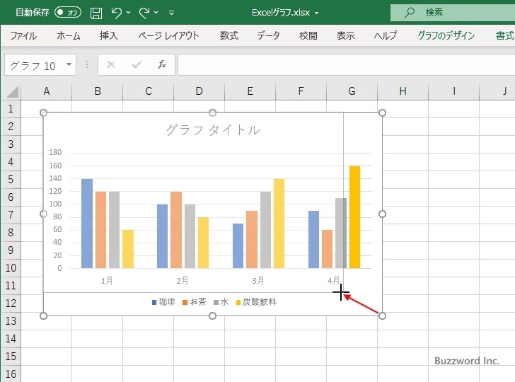 縦横の比率を変えずにサイズを変更する(3)