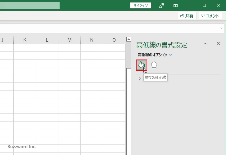 高低線の色と幅を設定する(3)