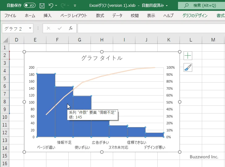 特定の棒に対して設定する(1)