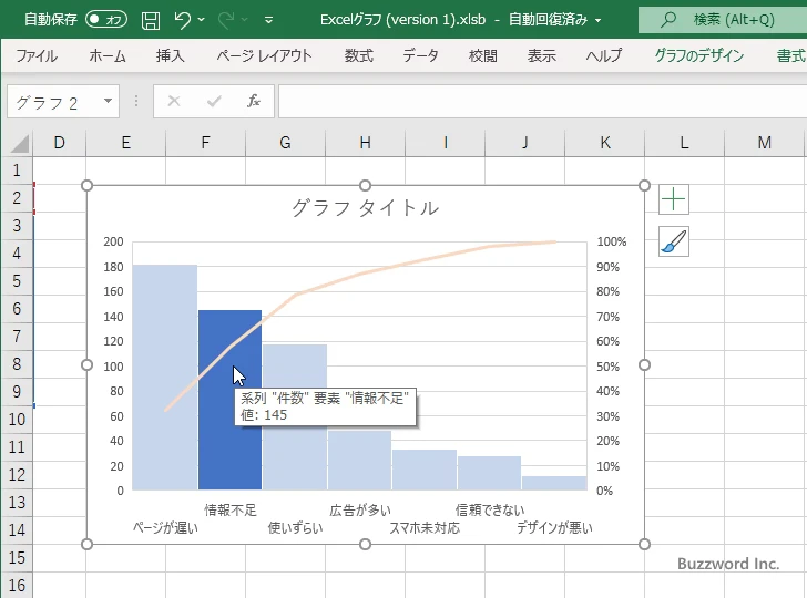 特定の棒に対して設定する(2)