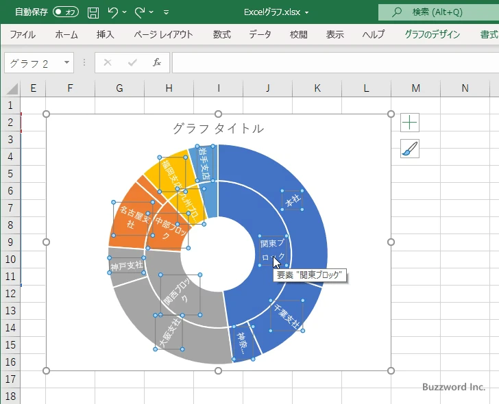 データラベルのフォントを設定する(1)