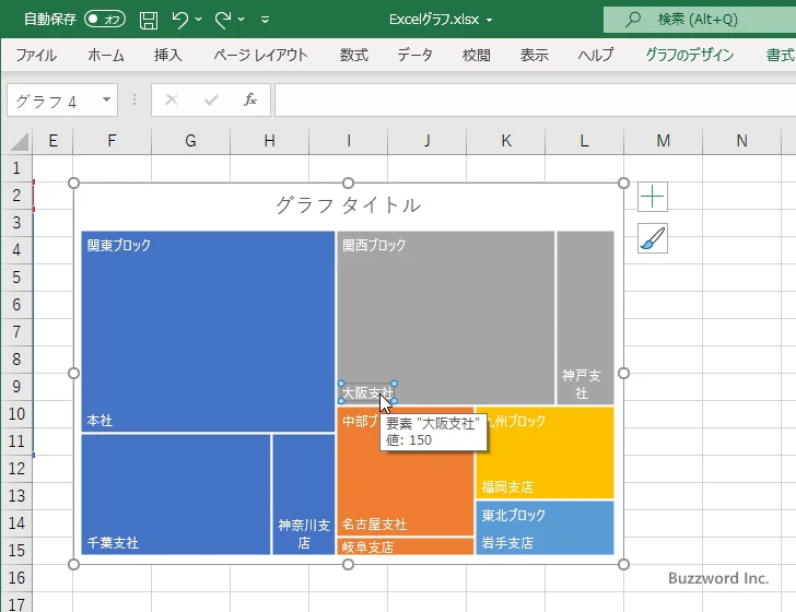 特定のデータラベルのフォントを設定する(2)