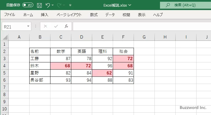 条件付き書式を編集する(14)
