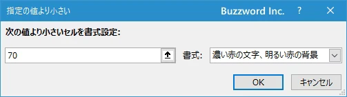 条件付き書式を編集する(2)