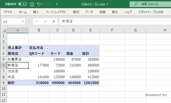 フィールド名を変更する(7)