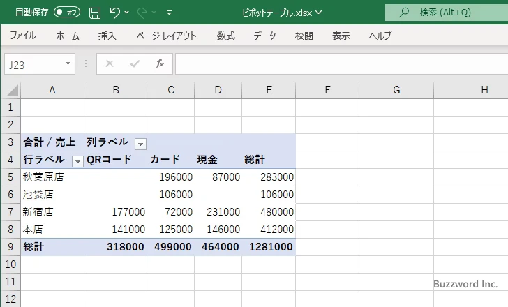 手動で並び替える(4)
