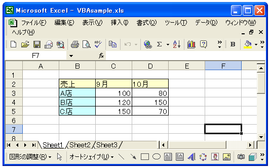 セルを結合する