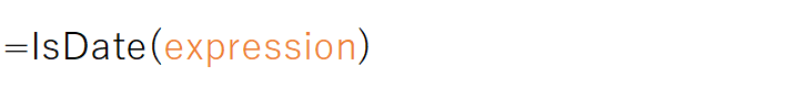 IsDate(expression)
