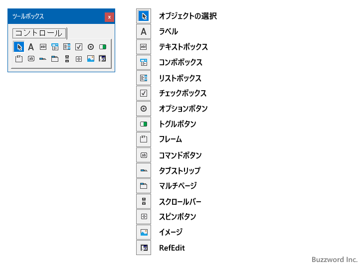 コントロールを設置する(3)