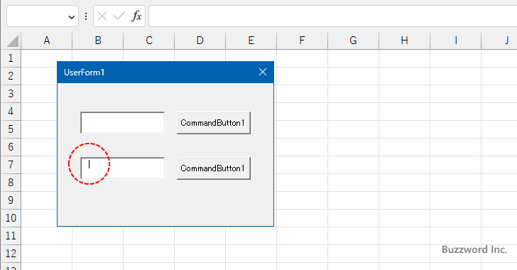 タブオーダーを設定する(TabIndex)(6)