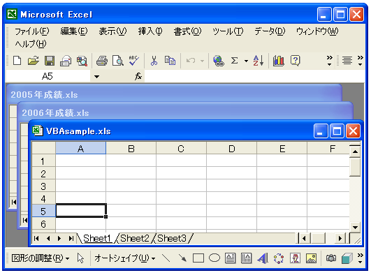 Windowオブジェクトの取得