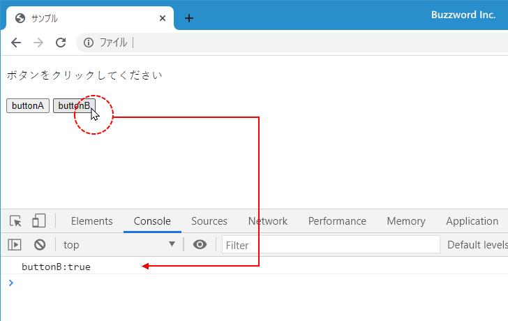 イベントを発生させる(2)