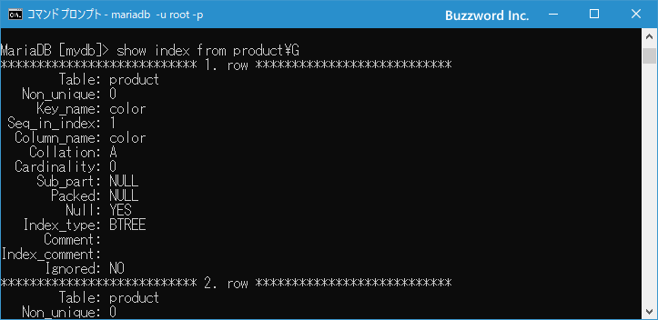 複数のカラムの組み合わせに対してUNIQUE制約を設定する(3)