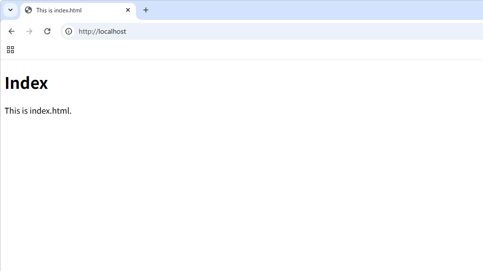 indexディレクティブ(1)