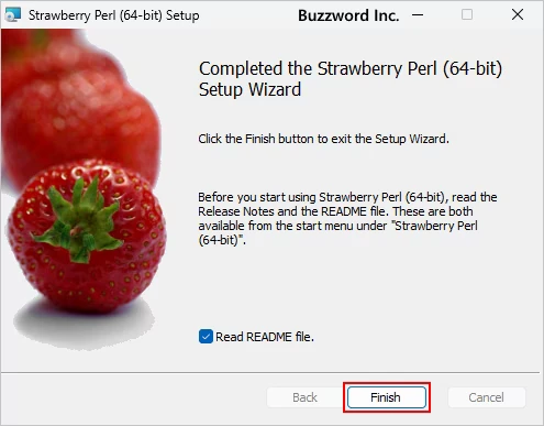 Strawberry Perlをインストールする(5)