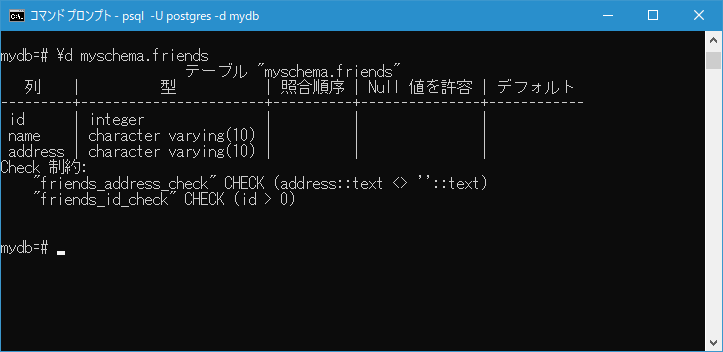 CHECK制約の使い方(2)