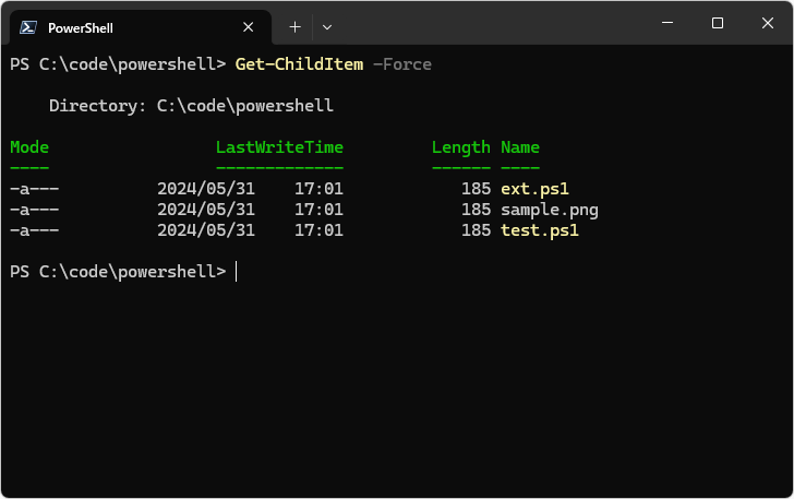 複数行のスクリプトを入力・実行する(2)