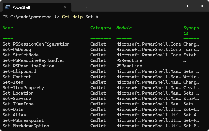 Get-Helpコマンドレットの使い方(5)