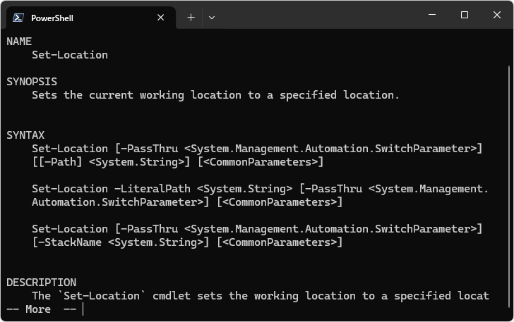 Get-Helpコマンドレットの使い方(7)