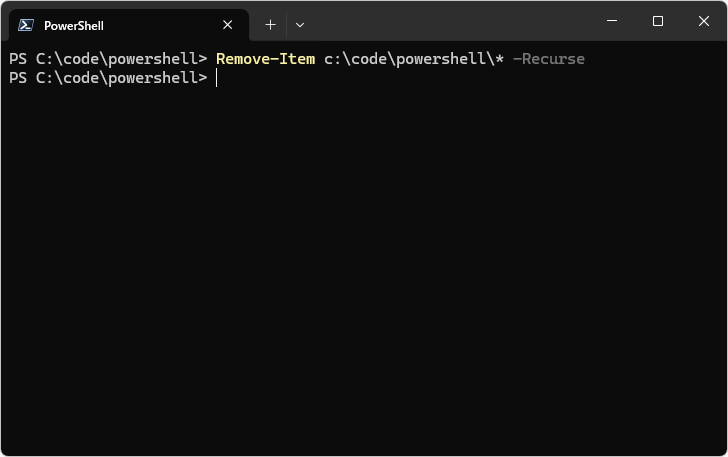 Remove-Itemコマンドレットの使い方(17)