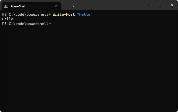 Write-Hostコマンドレットの使い方(1)