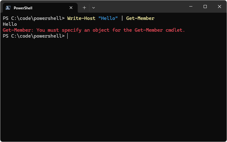 Write-Outputコマンドレットの使い方(7)