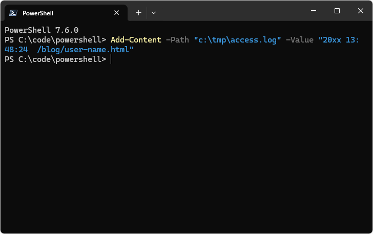 Get-Contentコマンドレットの使い方(11)