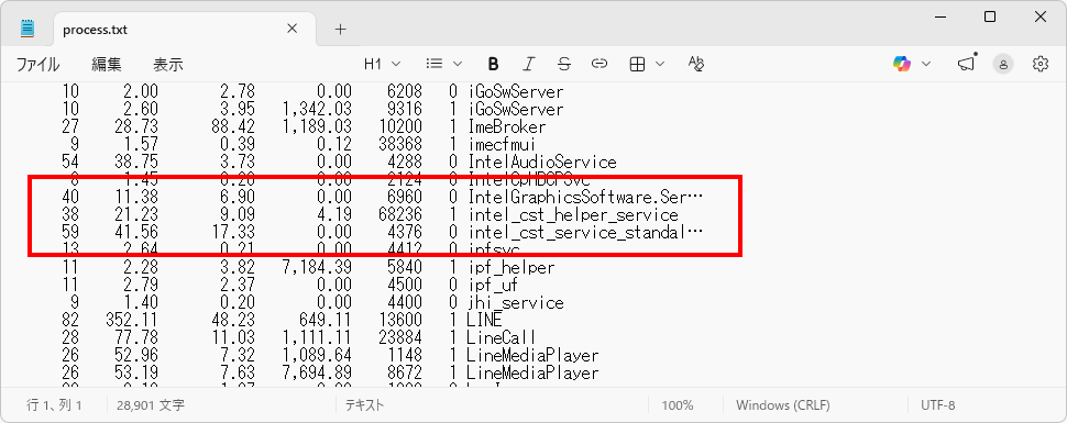 Out-Fileコマンドレットの使い方(6)