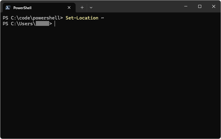 Set-Locationコマンドレットの使い方(5)
