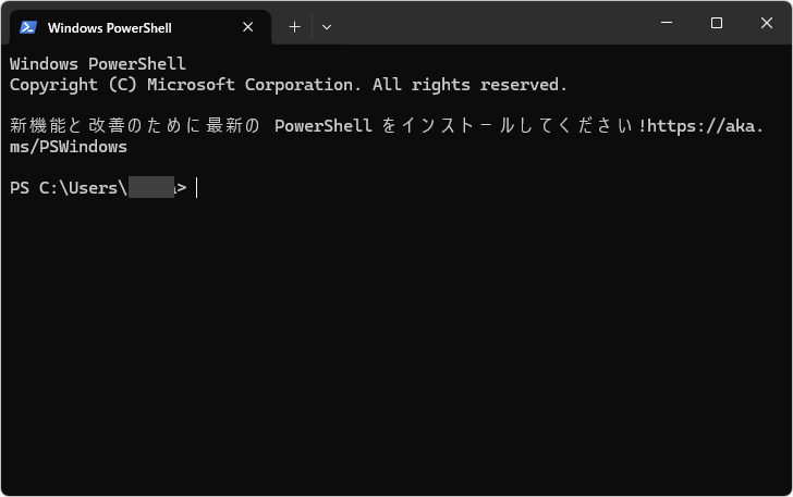 ターミナルから起動する(2)
