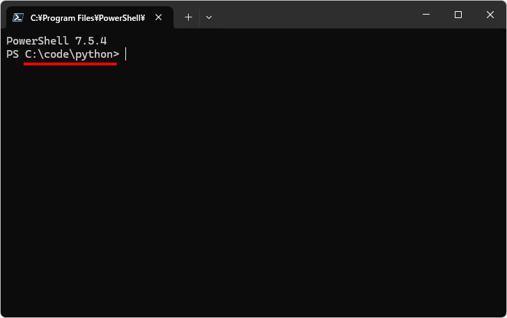 エクスプローラーから任意のフォルダでPowerShellを起動する(5)