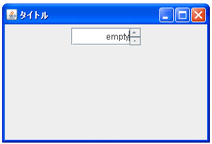 SpinnerListModelのサンプル